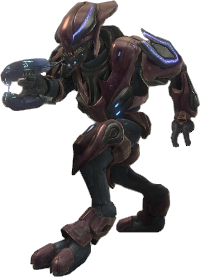 Halo Reach Elite Zealot - Halo Zealot (660x920), Png Download