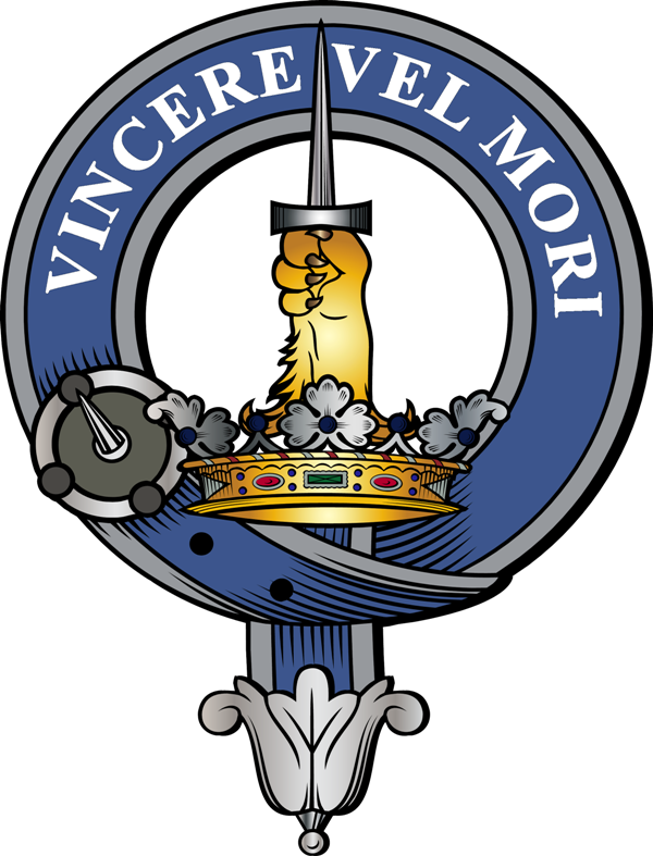 Mcdowell Clan Crest Motto - Clan Gordon Throw Blanket (600x787), Png Download