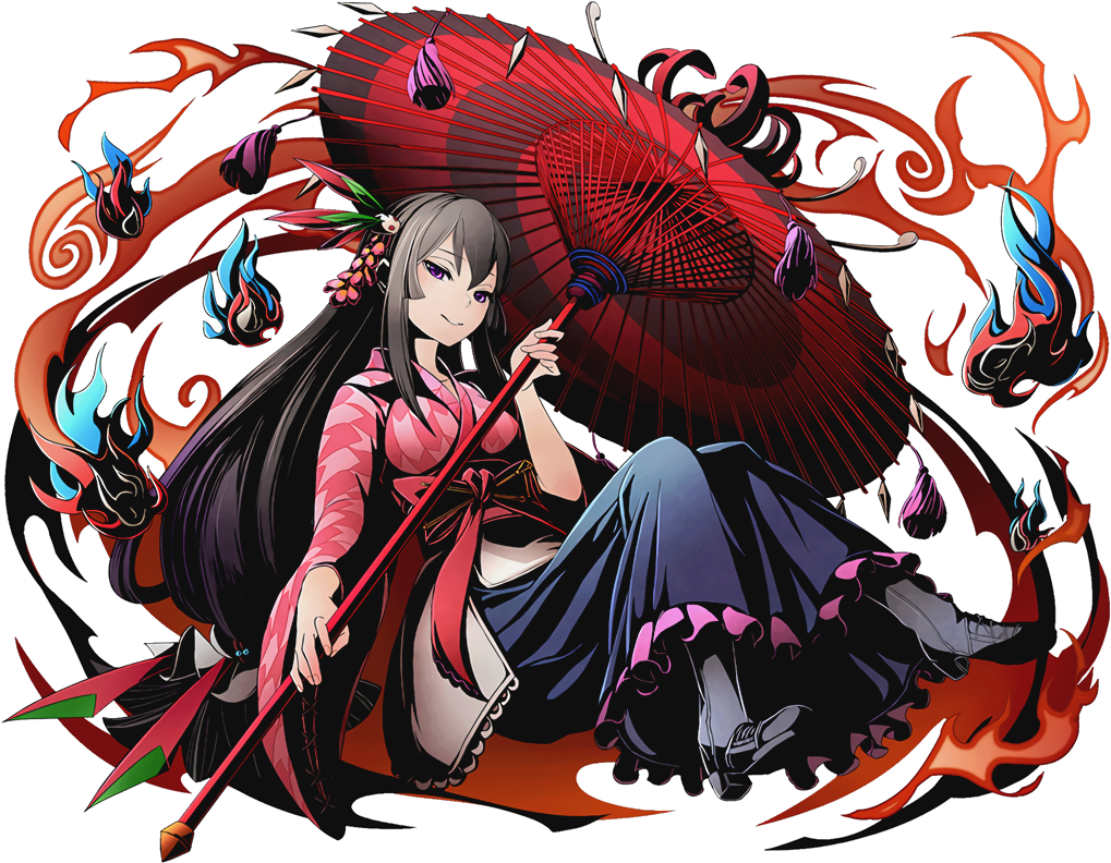 Resized To 83% Of Original - 異 界 神 (1024x1024), Png Download