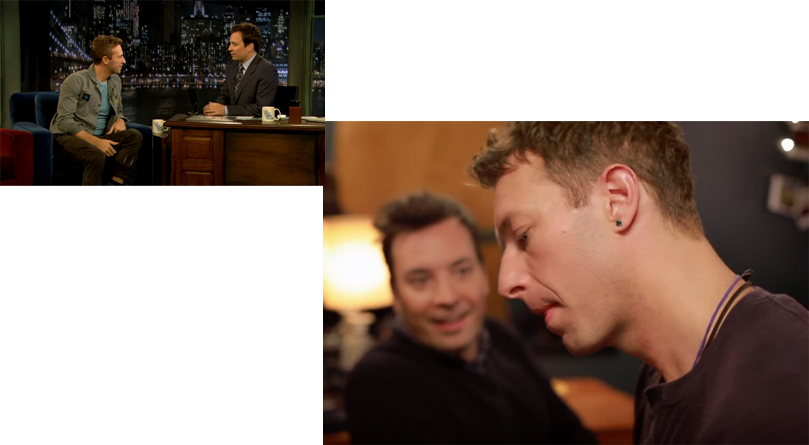 Watch Chris Martin And Jimmy Fallon Performance Of - Jimmy Fallon (809x445), Png Download