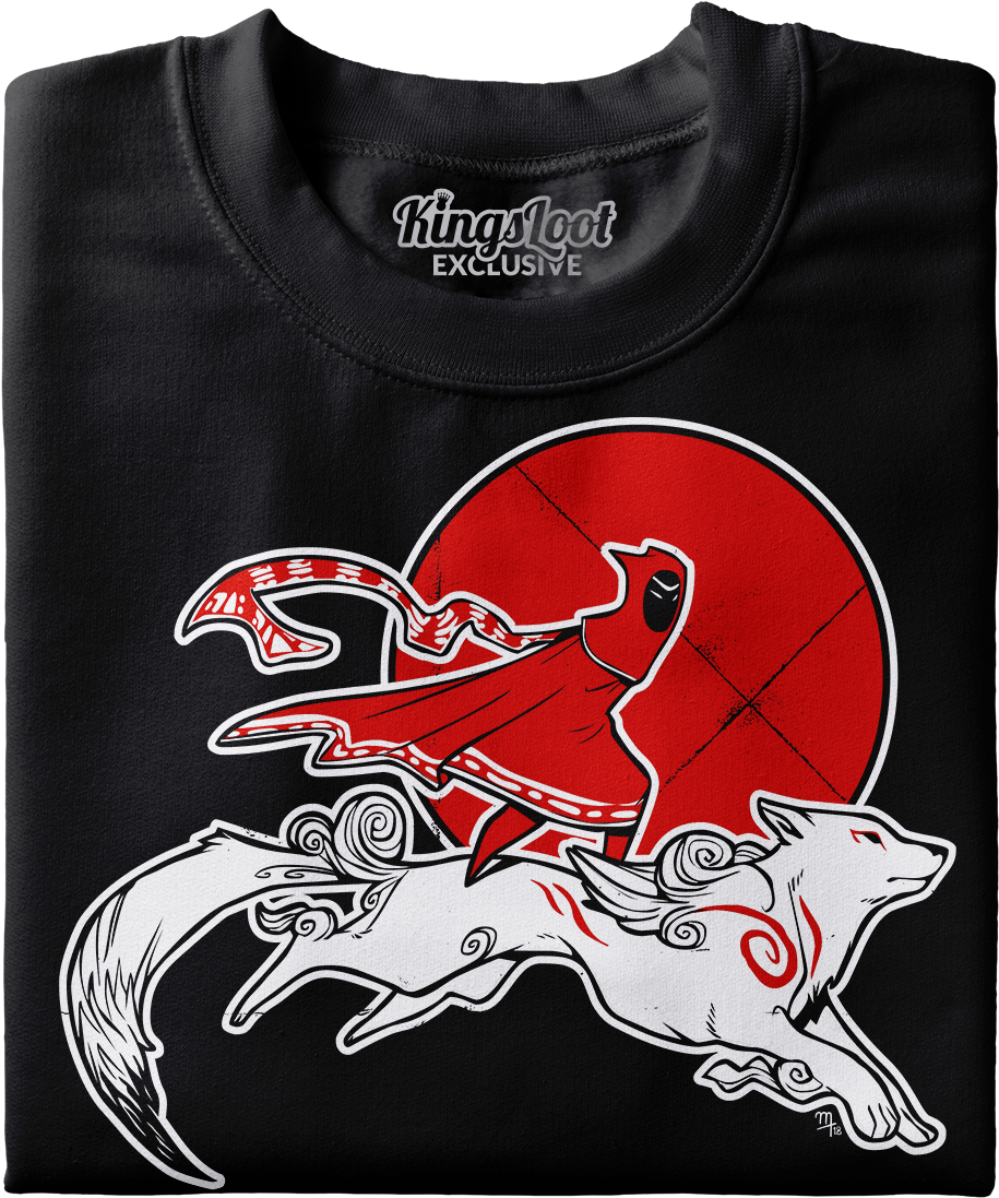 „the Journey Of Amaterasu“ Premium T-shirt (1000x1148), Png Download