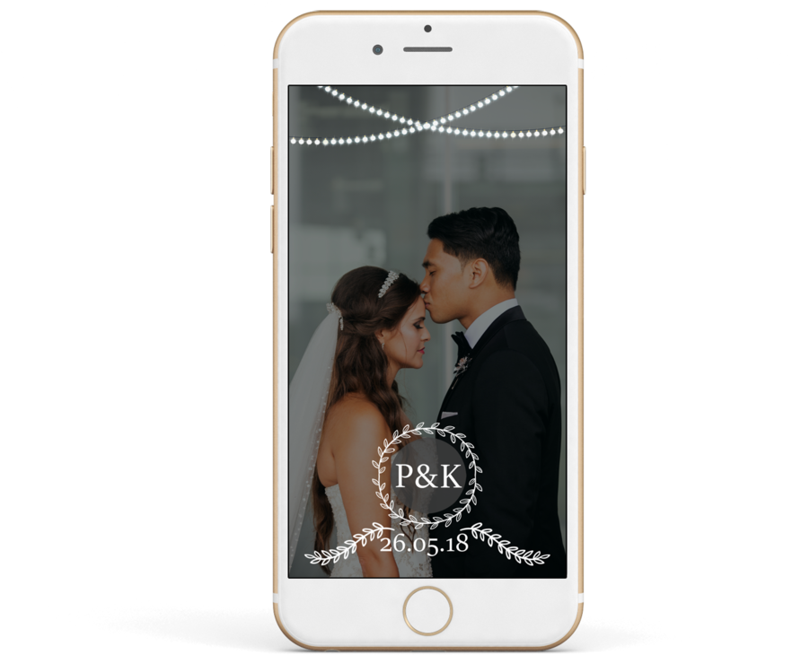 White Wreath With Fairy Lights (1000x738), Png Download