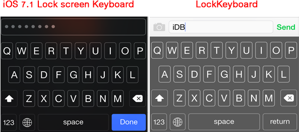 Ios Lock Screen Keyboard (593x271), Png Download