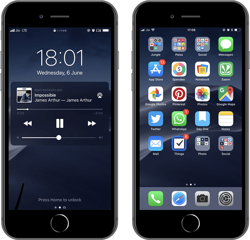 Ios 12 On Iphone 8 Red - Iphone 6 Plus (1000x900), Png Download