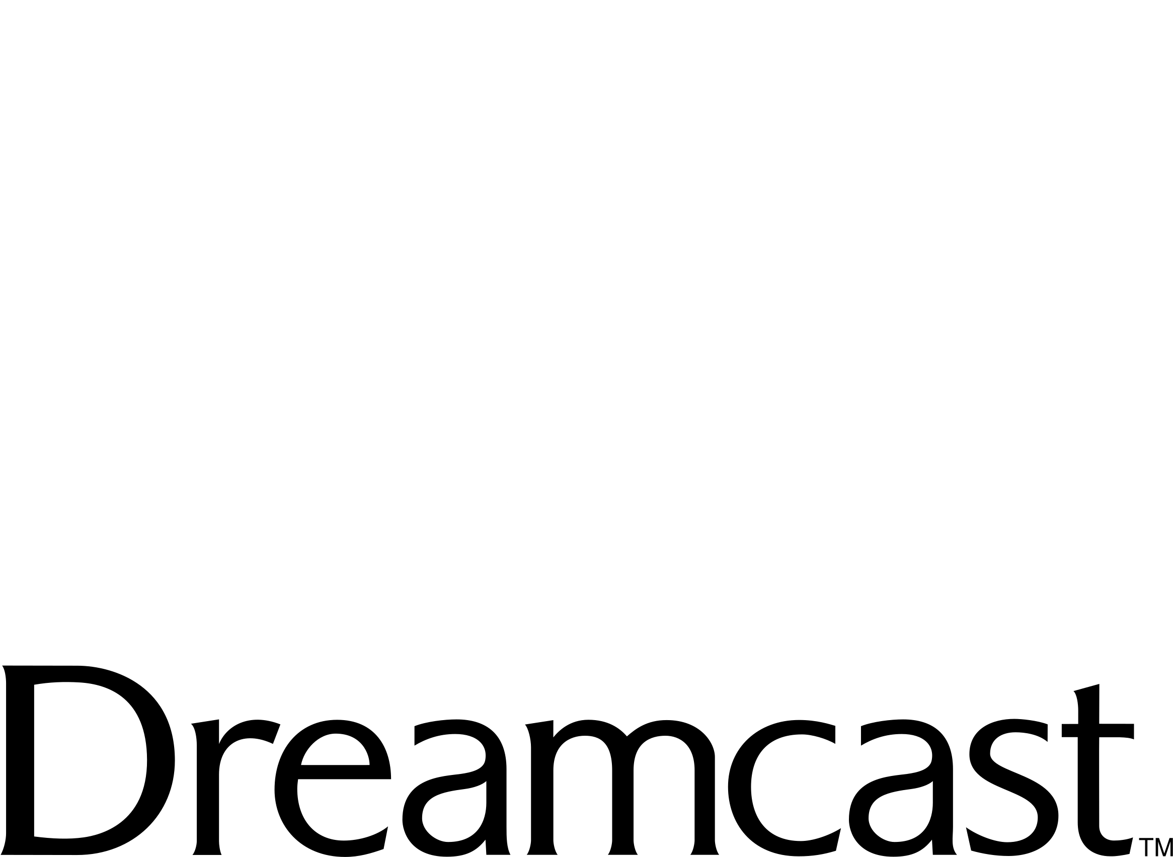 Dreamcast Logo Black And White - Sega Dreamcast Logo Png (2400x2400), Png Download