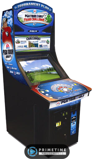 Pga Tour Golf Team Challenge Arcade By Ea Sports & - Pga Tour Golf Challenge Arcade Monitor (580x580), Png Download