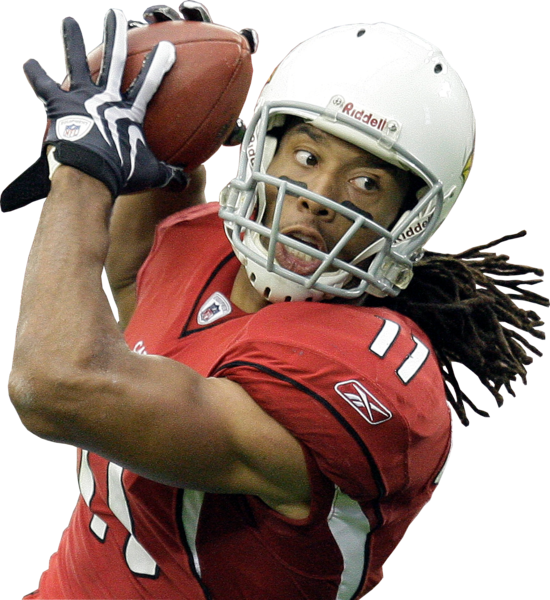 Share This Image - Larry Fitzgerald No Background (550x600), Png Download