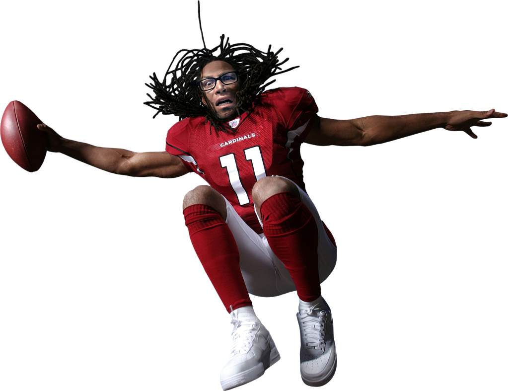 Ff - Autographed Larry Fitzgerald Photo - 8x10 Psa Dna #u92595 (1023x787), Png Download