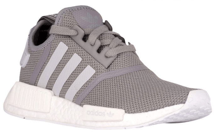 Adidas Nmd R1 'solid Grey' - Adidas Originals Nmd (902x444), Png Download