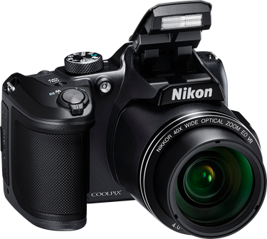 Nikon Coolpix B500-2 - Nikon B 500 (375x336), Png Download