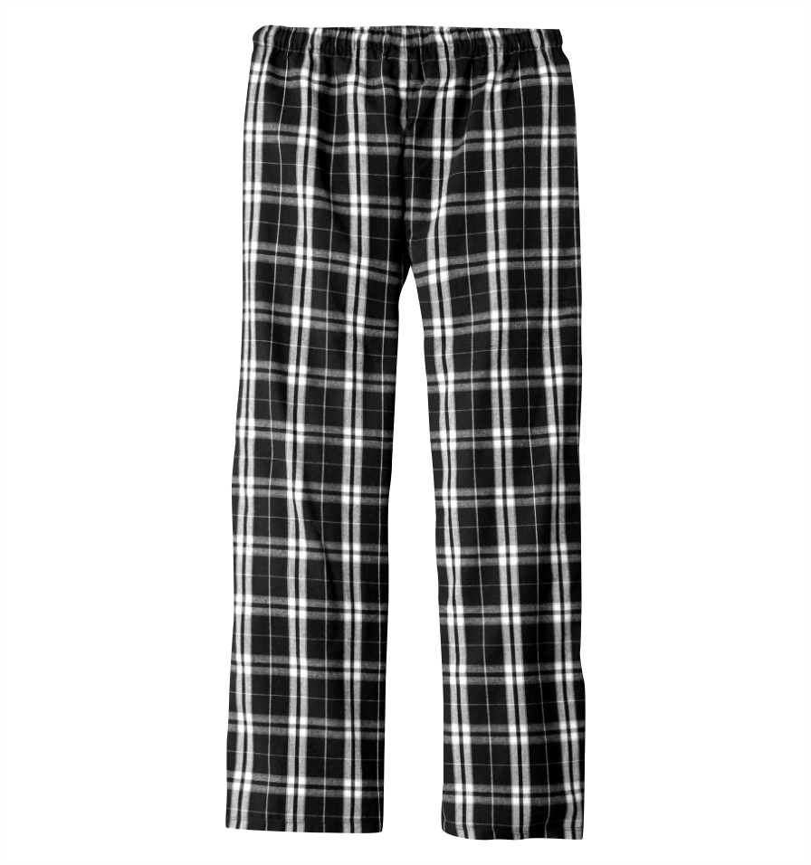 Pajama Pants - Boxercraft F20 Black Grey (896x956), Png Download