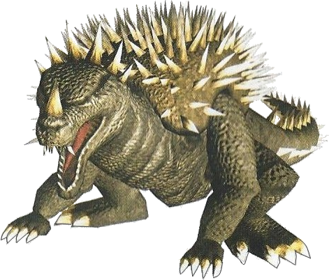 Boy Gamera - Anguirus (471x402), Png Download