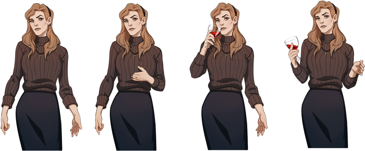 Dream Daddy - Girl (1280x546), Png Download
