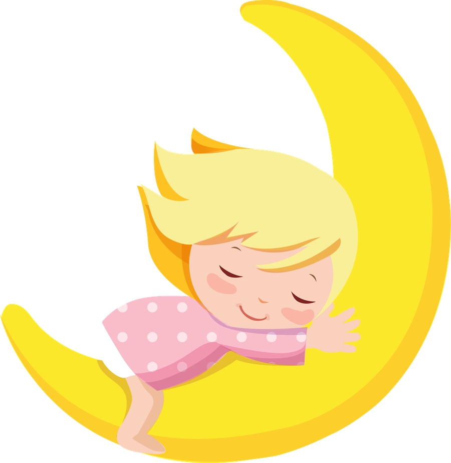 Yellow Clipart Pajama - Dibujos De Fiesta De Pijama (900x924), Png Download