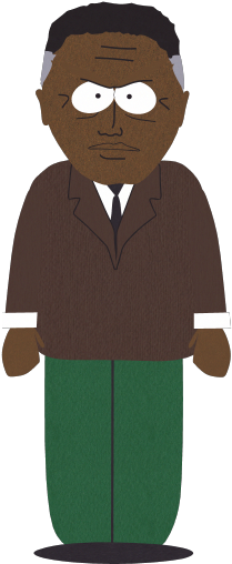 South Park Sidney Poitier (960x540), Png Download