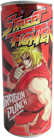 Street Fighter Dragon Punch Energy Drink - Dragon Punch Energy Drink Street Fighter Boston America (500x500), Png Download