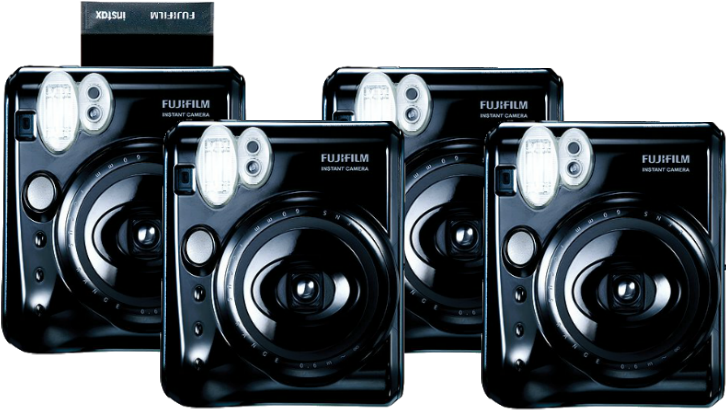Fujifilm 16102240 Instax Mini 50s Camera W/2 Shutter (868x480), Png Download