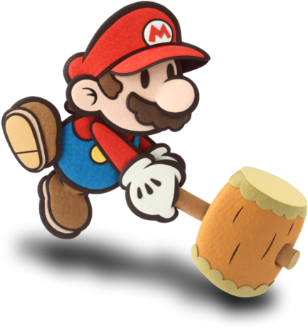 Paper Mario Icon Ssb5 - Paper Mario: Sticker Star Nintendo (480x480), Png Download