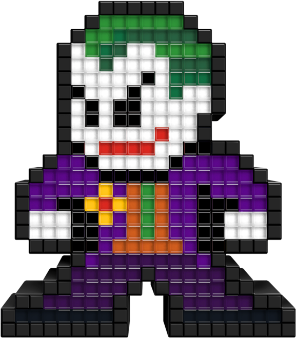 Image Du Jeu Lampe - Pixel Pals Dc Comics Joker (800x800), Png Download