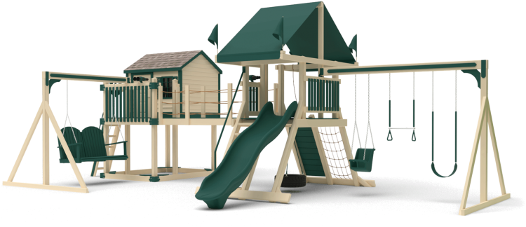 View The Full Image Bridge Escape C8 Vinyl - Playground Slide (789x350), Png Download