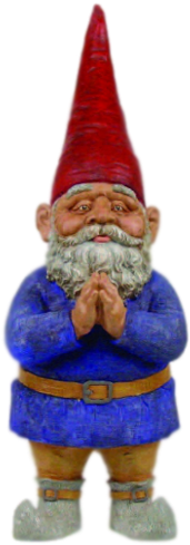 Besides Our Garden Gnomes - Garden Fun Classic Gnome Statue - Mordecai (288x506), Png Download