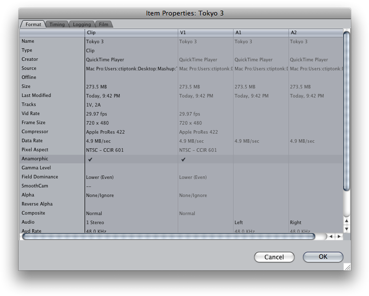 When You Add The First Clip To The Timeline, Click - Anamorphic Format (740x602), Png Download