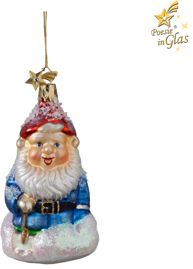 Proud Garden Gnome - Christmas Ornament (1000x1000), Png Download