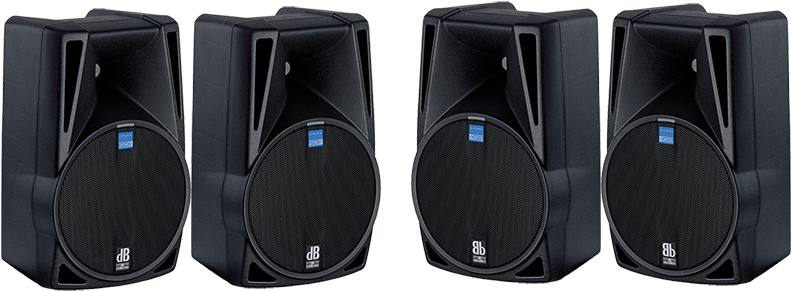 Precio Por Día Con Montaje Y Desmontaje - Db Technologies Speakers Opera 508 Dx Active Speaker (800x316), Png Download