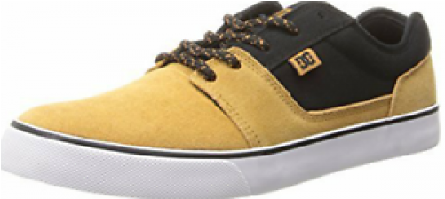 Dc Shoes Dc Men's Tonik Skate Shoe,yellow/black,13 (500x612), Png Download