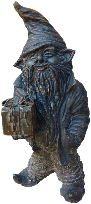 Crafts, Poland, Gnome, Wroclaw, Bronze, Statue Bronze - Wrocław (540x720), Png Download