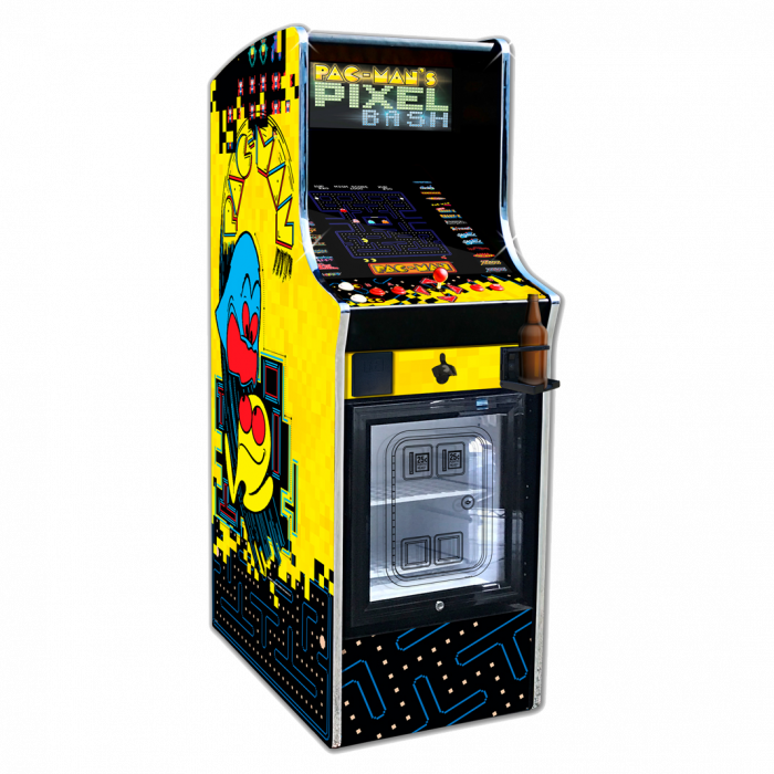 Bandai Namco Pac Man Pixel Bash Chill Cabinet - Pac Man Pixel Bash (700x700), Png Download