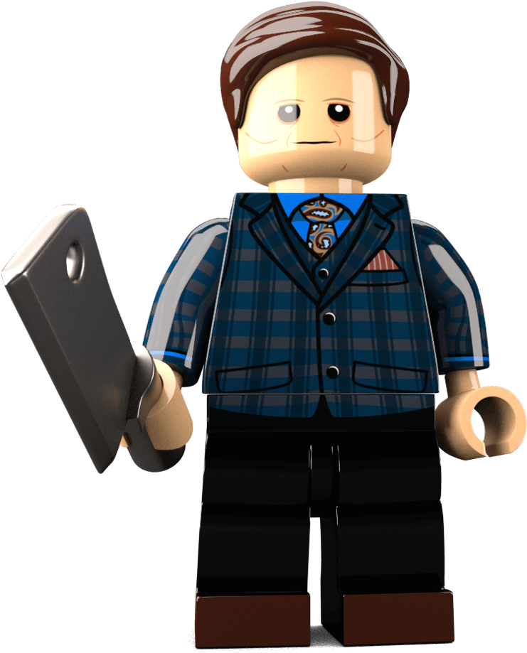 Hannibal Lecter Minifigure - Hannibal Lecter Lego Minifigure (1024x1024), Png Download