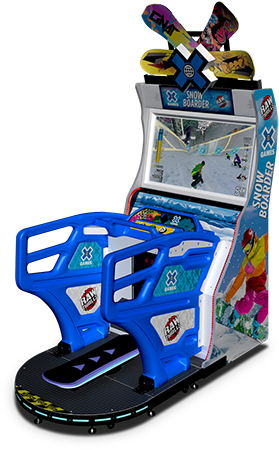 Bandai Namco Reveals Eag Line-up - X Games Snowboarder Arcade (300x469), Png Download