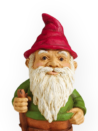 Let's Get Started - Garden Gnome (377x562), Png Download