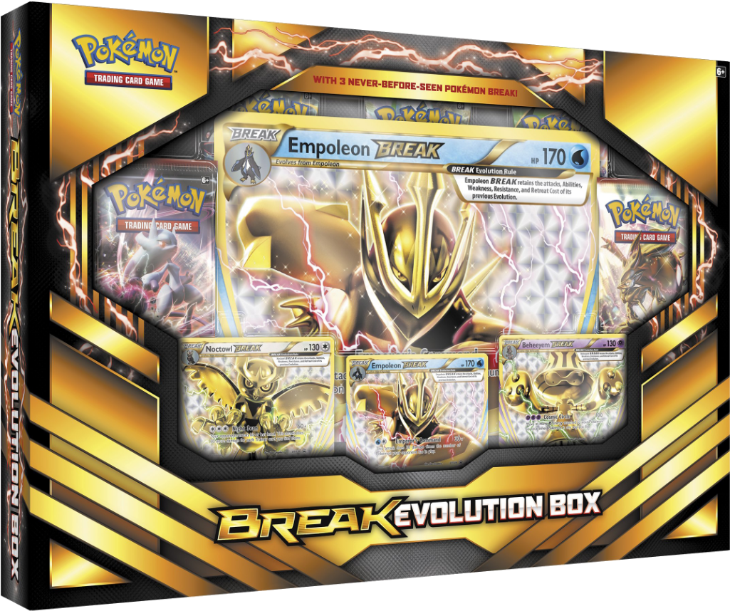 Empoleon Break Evolution Box Ptcgo Code - Pokemon Break Evolution Box (1024x891), Png Download