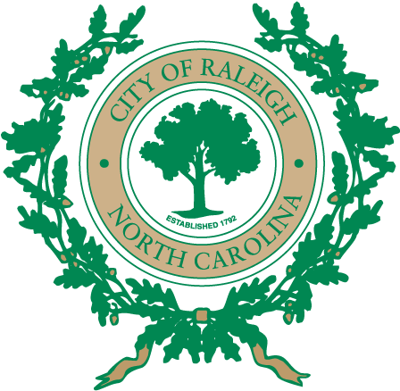 Raleigh Proper Seal - City Of Raleigh (500x500), Png Download