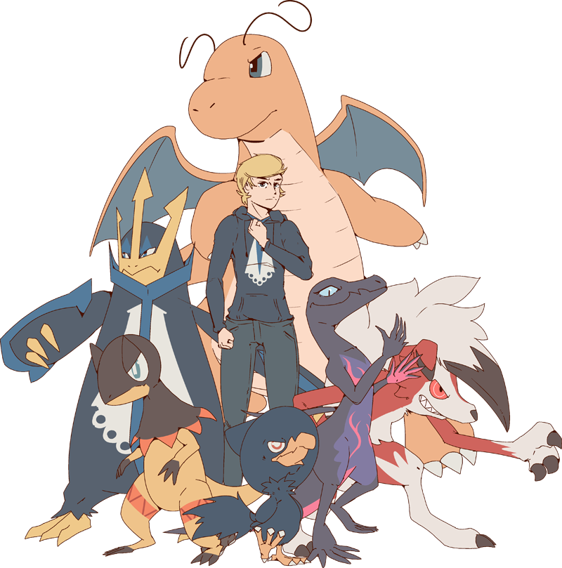 Emperte Ace Commission Yamikarasu - Pokémon (800x809), Png Download