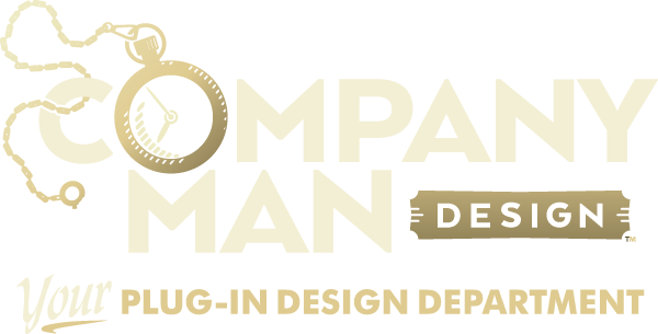 Company Man Design - Graphic Design (600x305), Png Download