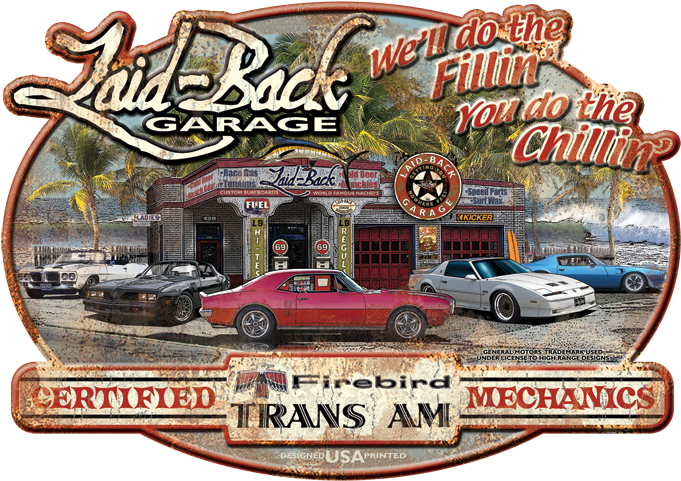 Zoom - Dream Garage Firebird Trans Am Emb (720x507), Png Download