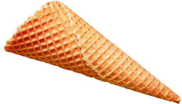 Spumoni Ice Cream Waffle Cones - Tulip (643x643), Png Download