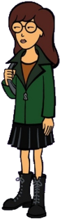 Transparent People - Daria Morgendorffer Meet Maud Pie (500x365), Png Download