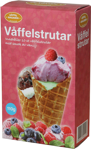 Small Wafer Cones - Foxo3a (420x570), Png Download