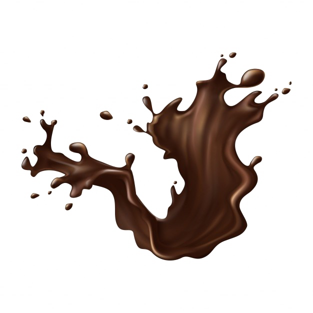 Chocolate Splash Transparent Background Png - Chocolate Splash (626x626), Png Download