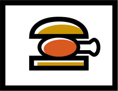 Chicken - Turkey - Burger 21 (394x305), Png Download