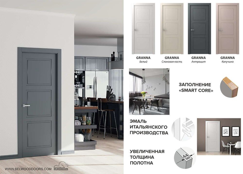 A Tangible Embossed Surface In The Vilma Model Creates - Sliding Door (1000x718), Png Download