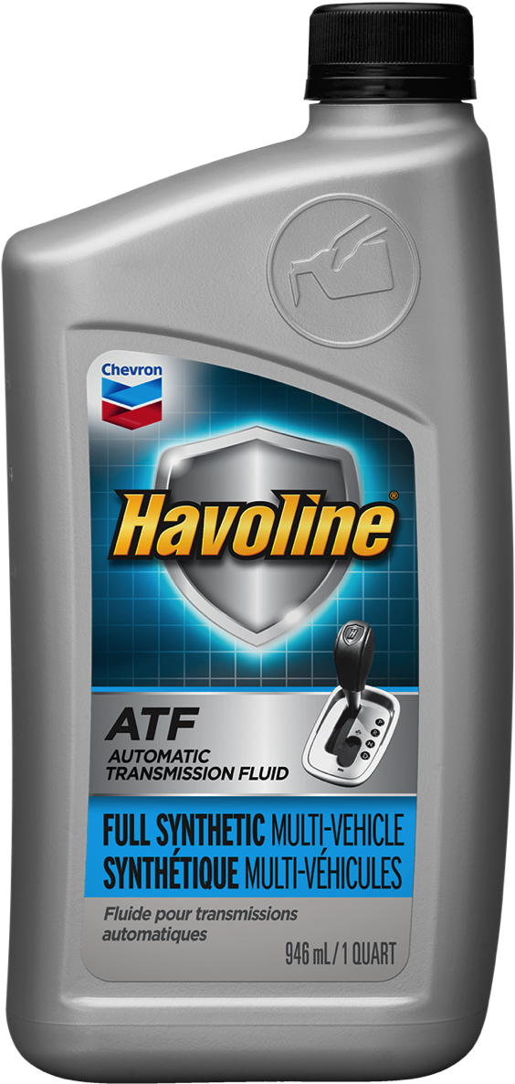 Havoline Full Synthetic Automatic Transmission Fluid - Havoline Full Synthetic Multi Vehicle Atf (592x1200), Png Download