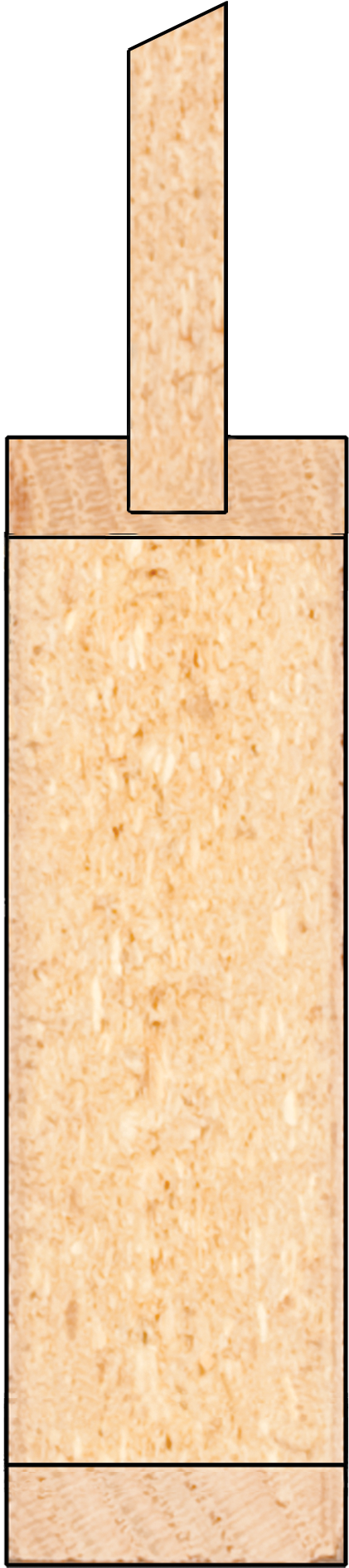 View Barn Door Profiles - Bronze (690x2100), Png Download