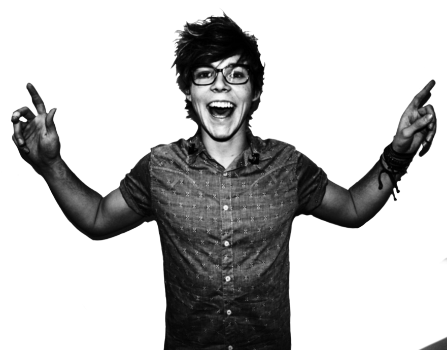 Tumblr Transparent Calum Hood - Ashton Irwin Age 19 (894x894), Png Download