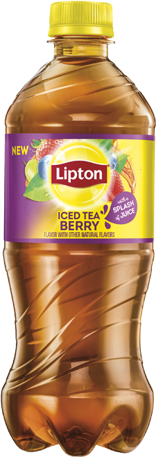 Lipton Iced Tea Splash Berry - Lipton Iced Tea Tropical (672x672), Png Download