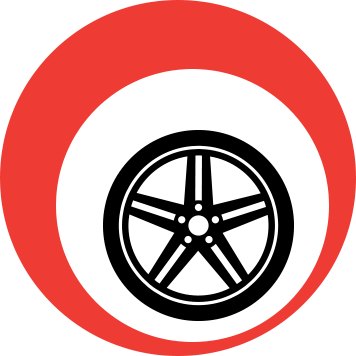 Shop For Tires - Rim Logo (356x356), Png Download